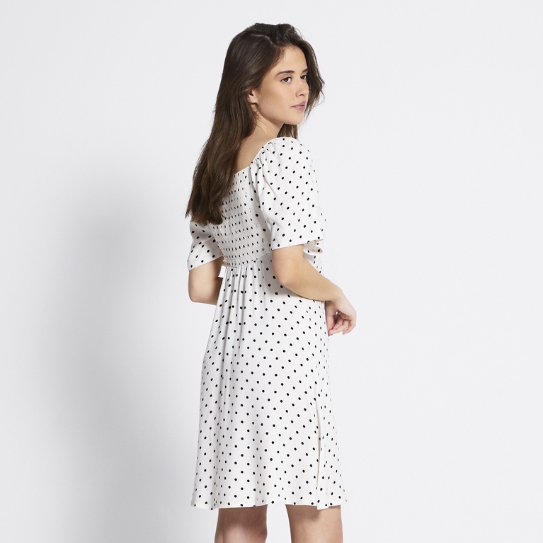Short butterfly sleeve dress "Rosanna"
